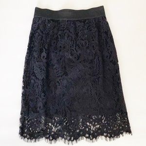 NEW H&M Black Lace Skirt